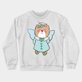 Angel Kitten Crewneck Sweatshirt